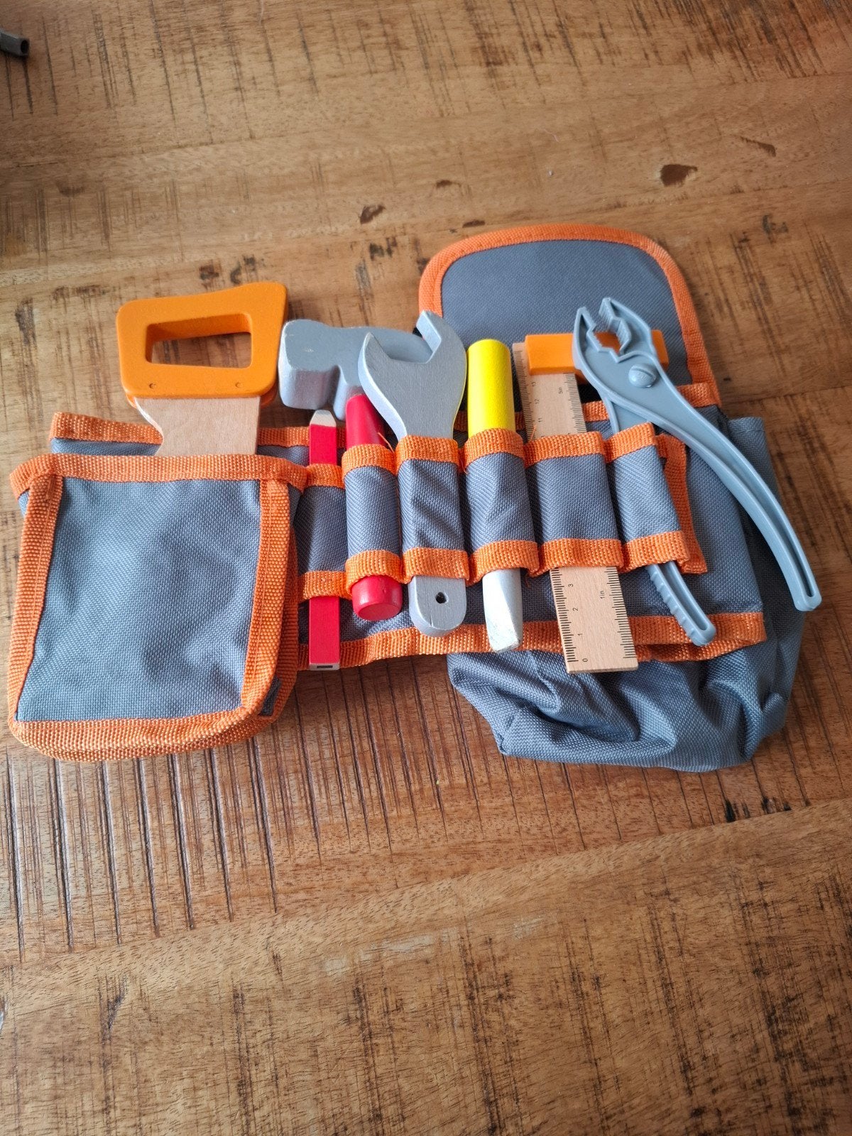 Bouwvakkers riem met gereedschap voor kinderen, Kinderen en Baby's, Speelgoed | Educatief en Creatief, Ophalen of Verzenden, Gebruikt