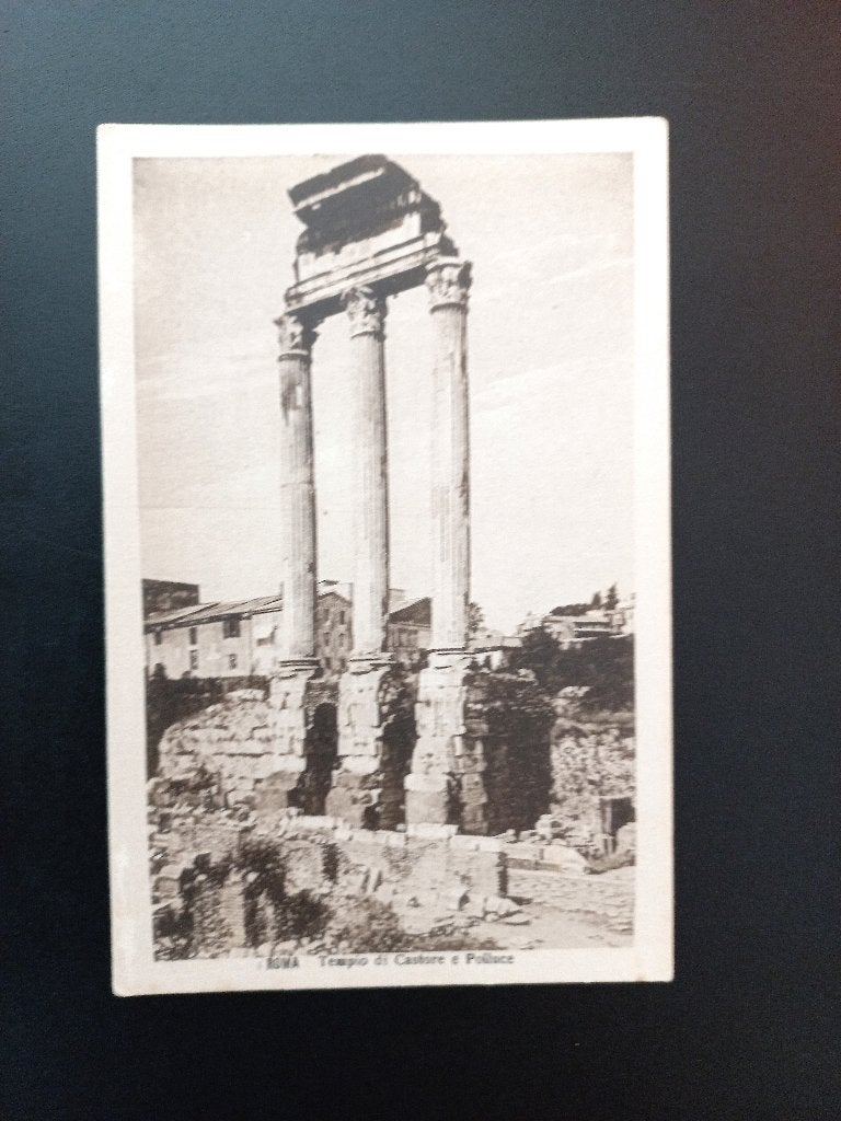 Ansichtkaart Italië Tempio di Castore - Castor en Pollux, Verzenden, Ongelopen, Italië