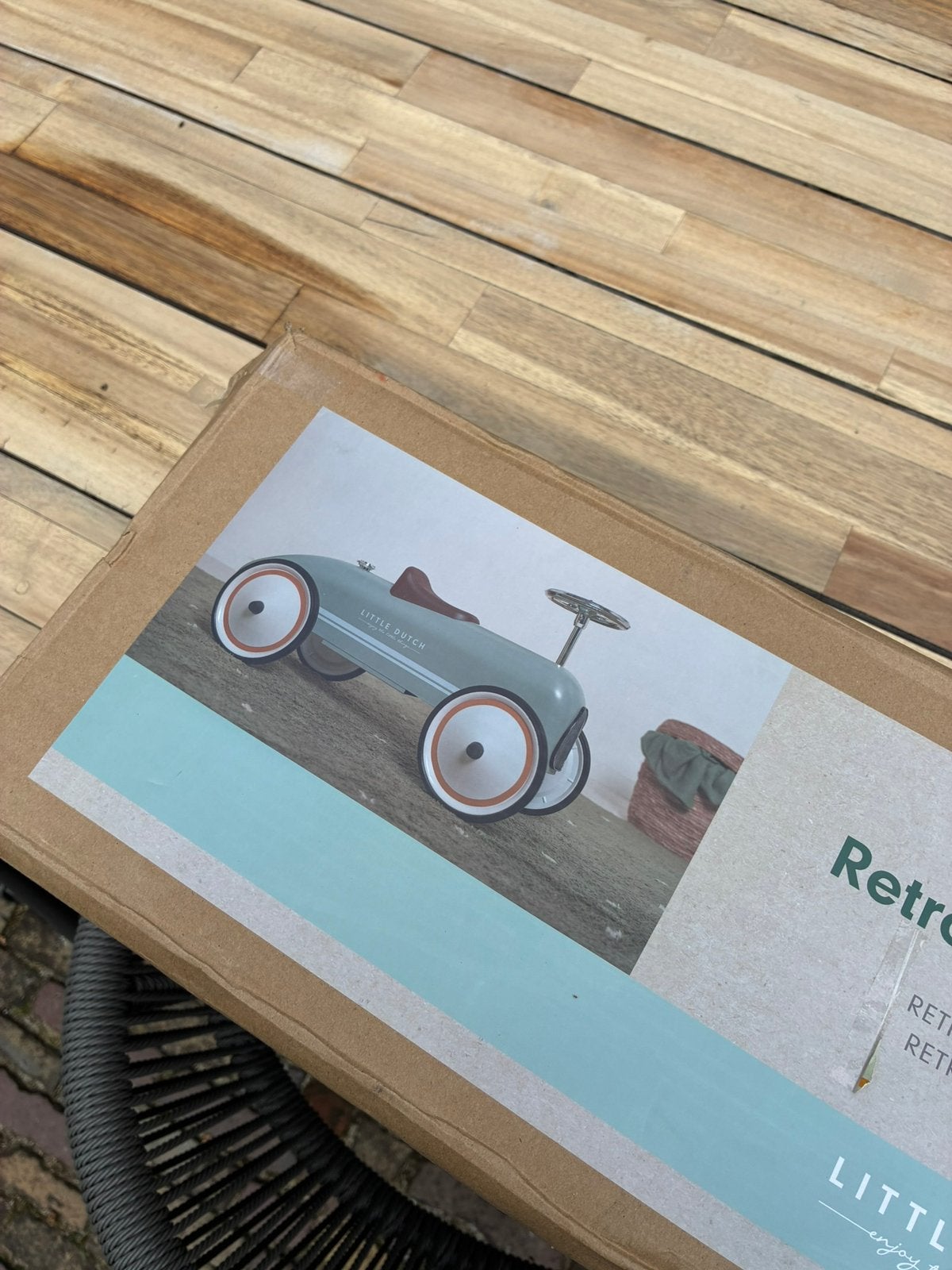 Nieuw Little Dutch retro roller Olive, Ophalen of Verzenden, Zo goed als nieuw, Loopfiets