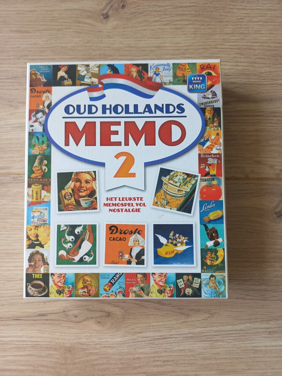 Oud Hollands Memo 2 - Nostalgisch Geheugenspel, Drie of vier spelers, Ophalen of Verzenden, Zo goed als nieuw, King International