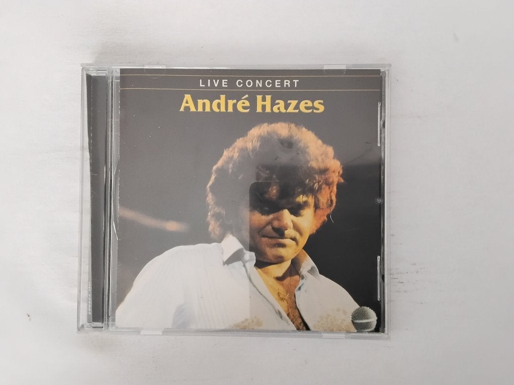andre hazes - live concert, Cd's en Dvd's, Ophalen of Verzenden, Zo goed als nieuw, Levenslied of Smartlap, Album
