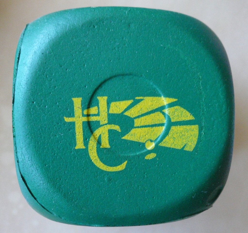 grote HOLLAND CASINO dobbelsteen groene anti-stressbal HC, Ophalen of Verzenden, Zo goed als nieuw, Holland casino