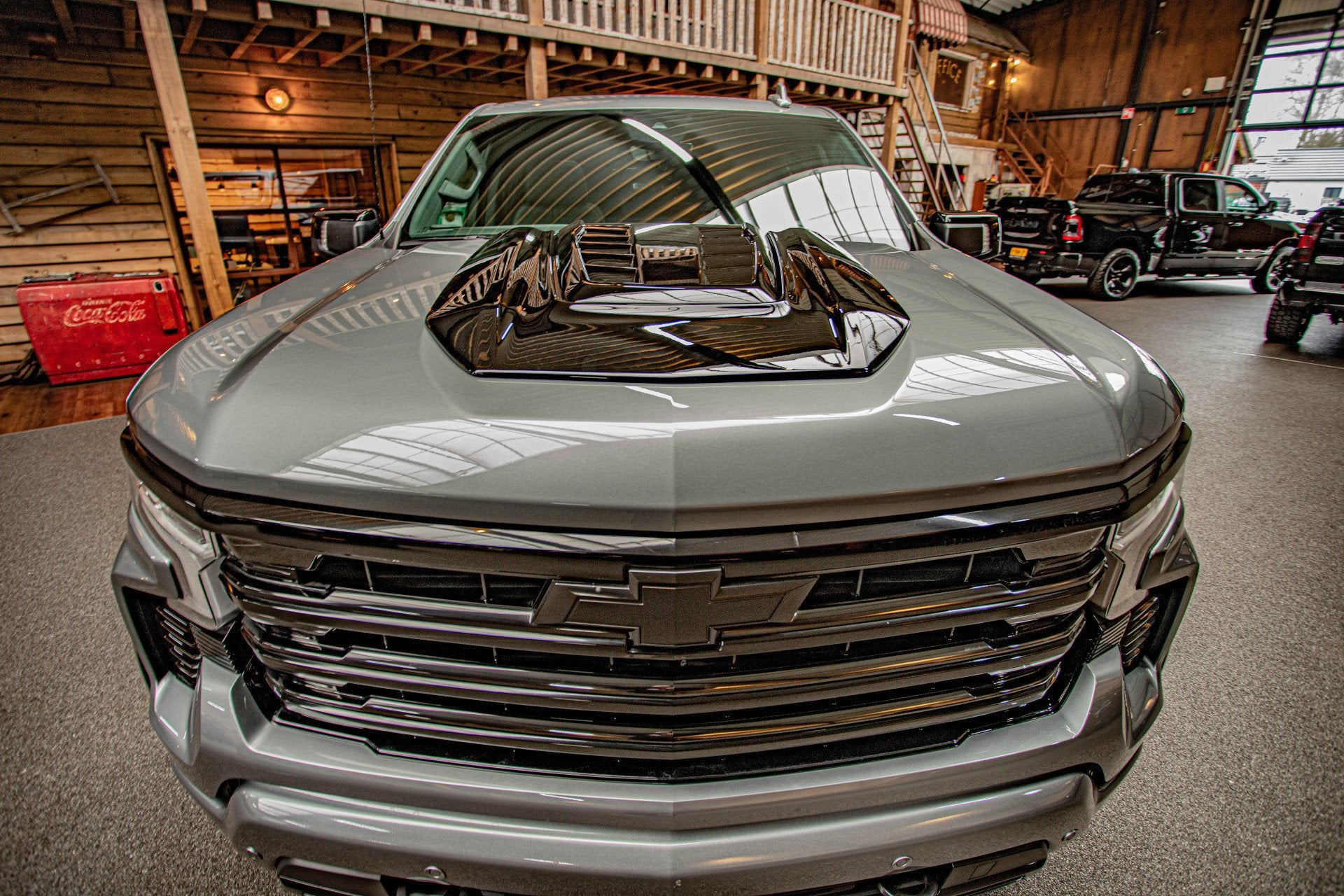 Chevrolet Silverado 6.2 V8 High country BPM VRIJ! | Widebody, Automaat, Zwart, Nieuw, 420 pk