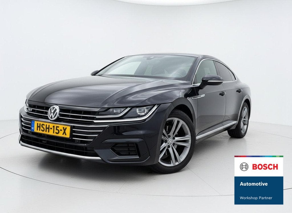 Volkswagen Arteon 2.0 TSI R-Line Business+ STOELVERWARMING -, Auto's, Volkswagen, 1984 cc, Zwart, Bedrijf, 1500 kg