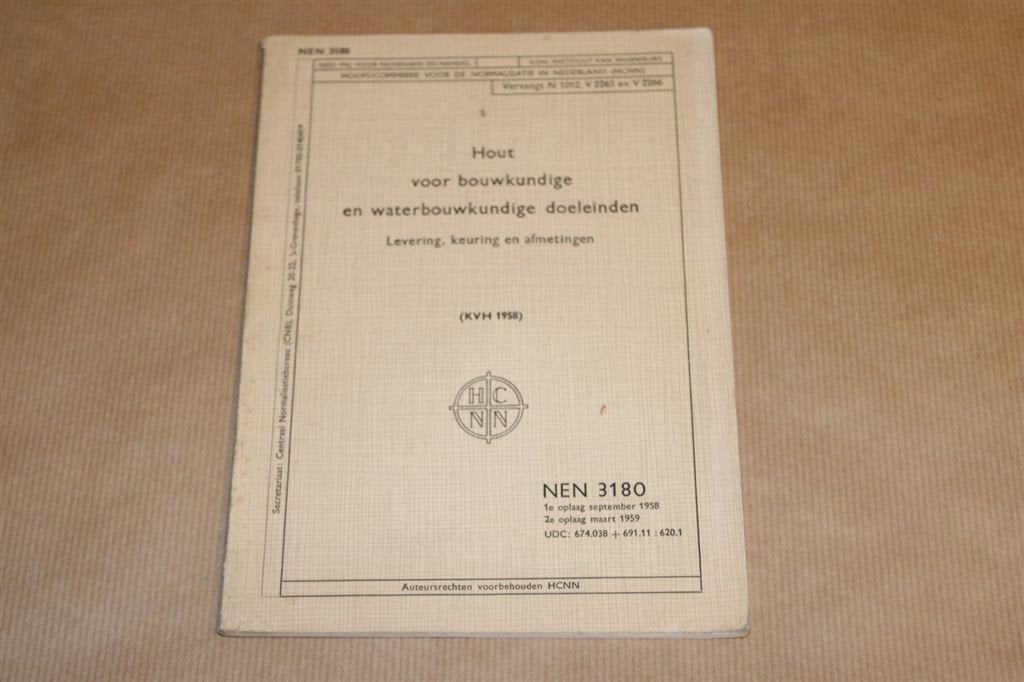 Hout voor bouwkundige en waterbouwkundige doeleinden, Boeken, Ophalen of Verzenden, Zo goed als nieuw, Bouwkunde