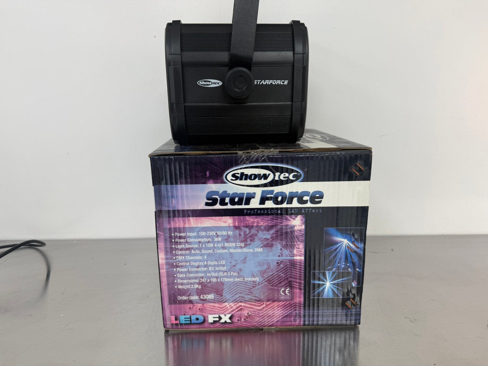 Nieuwe Showtec StarForce, Muziek en Instrumenten, Licht en Laser, Geluidgestuurd, Showtec, ,, Nieuw