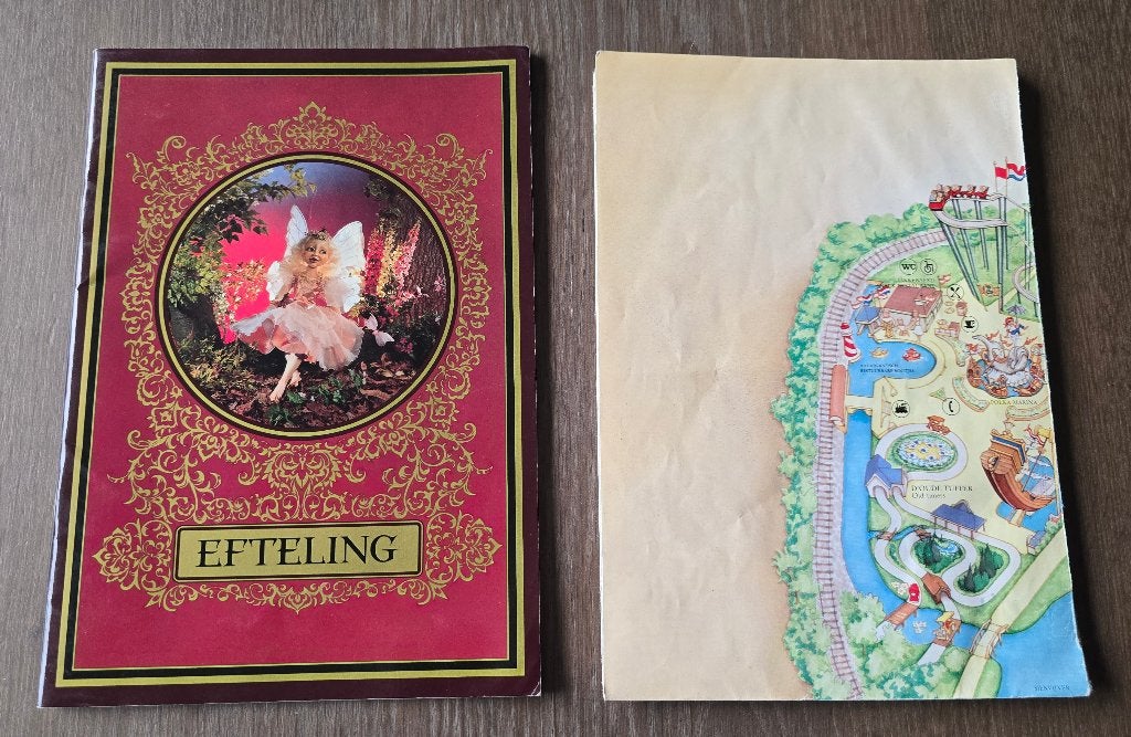 Jaarboekje / fotoboekje Efteling 1992, incl. plattegrond, Ophalen of Verzenden, Gebruikt, Overige typen