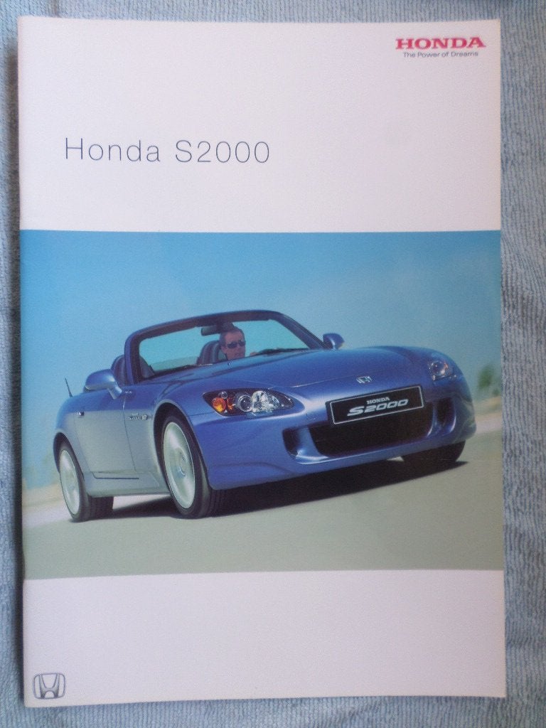 Honda S2000 Brochure, Ophalen of Verzenden, Zo goed als nieuw, Honda