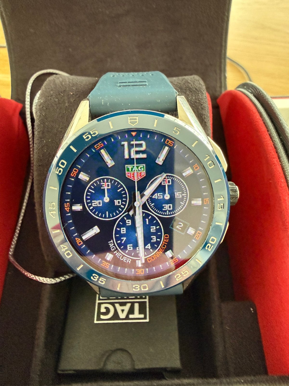Tag heuer connected e3 45mm smartwatch, Sieraden, Tassen en Uiterlijk, Horloges | Heren, Zo goed als nieuw, Polshorloge, TAG Heuer