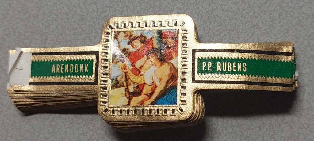 Sigarenbandjes, Ophalen of Verzenden, Gebruikt, Sigarenbandjes