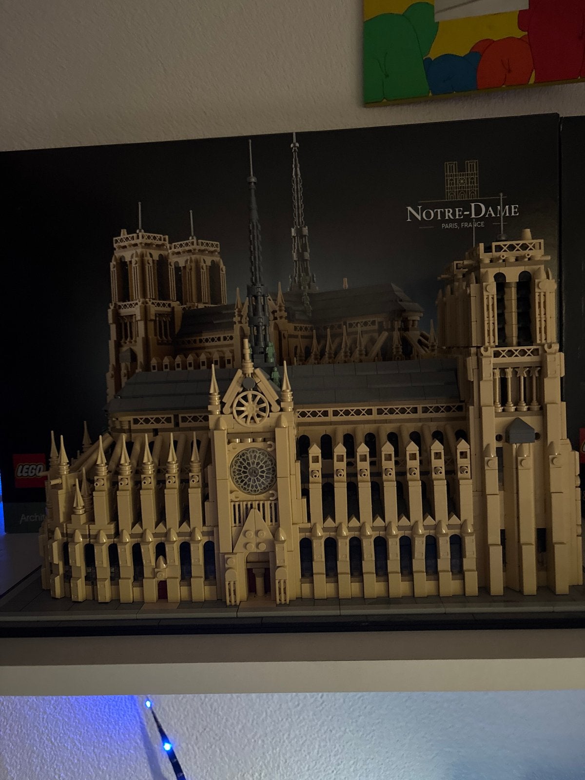 LEGO Architecture Notre-Dame de Paris (21061), Ophalen of Verzenden, Zo goed als nieuw, Overige merken
