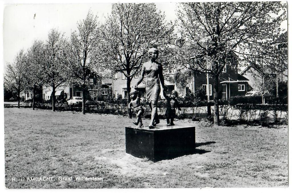 H.I. Ambacht - Graaf Willemlaan, Verzenden, 1960 tot 1980, Gelopen, Zuid-Holland