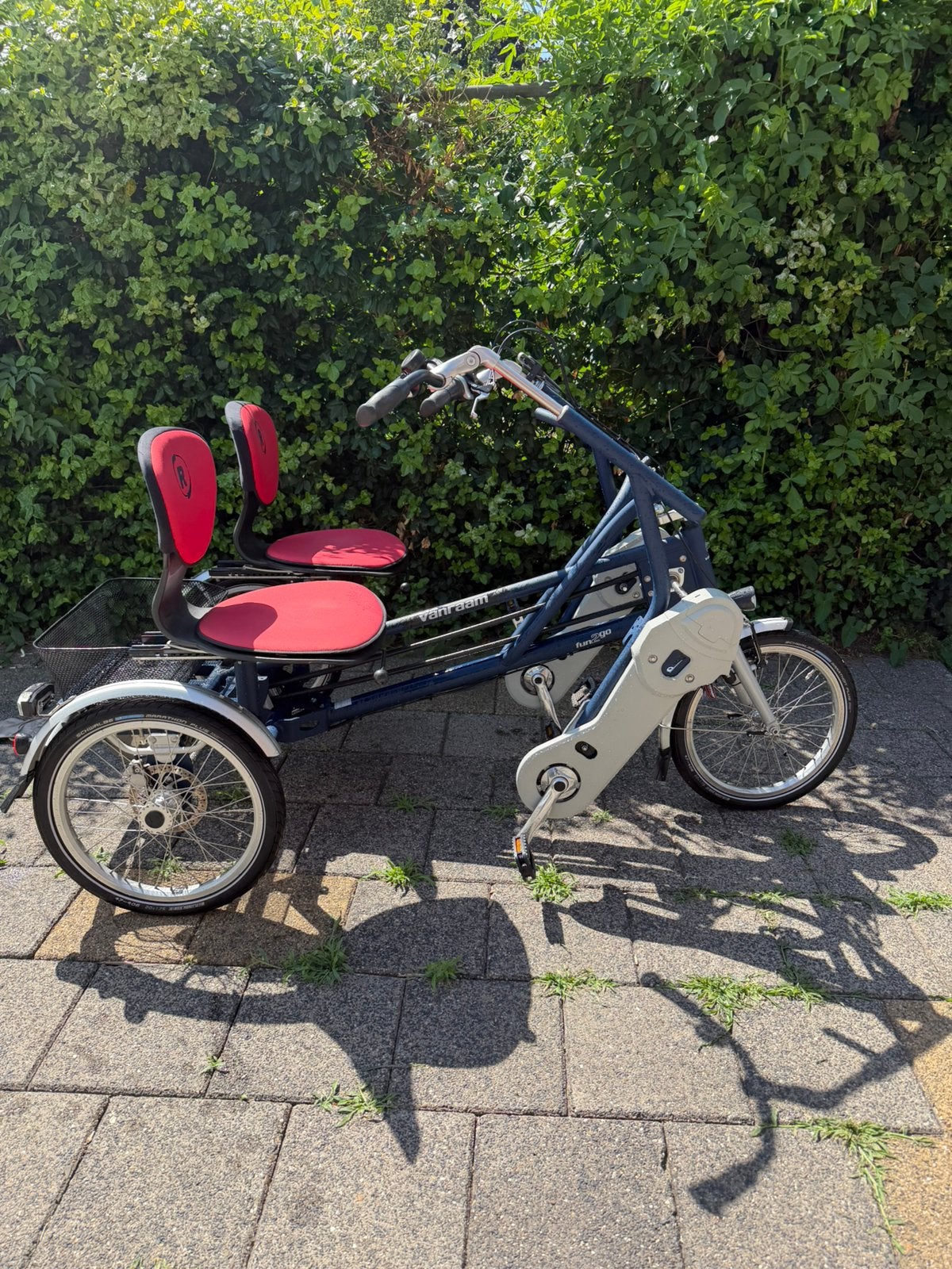 Van Raam Duofiets Fun2Go elektrisch super netjes!, Ophalen of Verzenden, Gebruikt