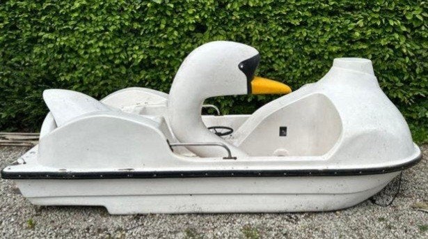 waterfiets retro zwaan , 2 persoons, attractie, Ophalen, Huis en Inrichting