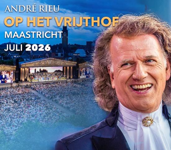 André Rieu Vrijthof - Zaterdag 18 juli - 6 zitplaatsen B1, Drie personen of meer, Juli