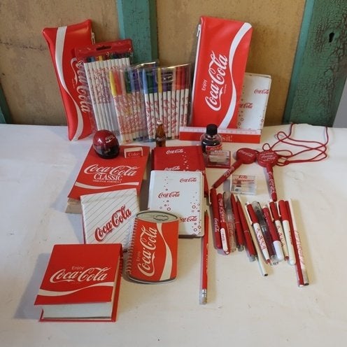 Coca Cola schrijfwaren pennen verzamel divers PARTIJ PRIJS, Ophalen of Verzenden, Zo goed als nieuw, Overige typen