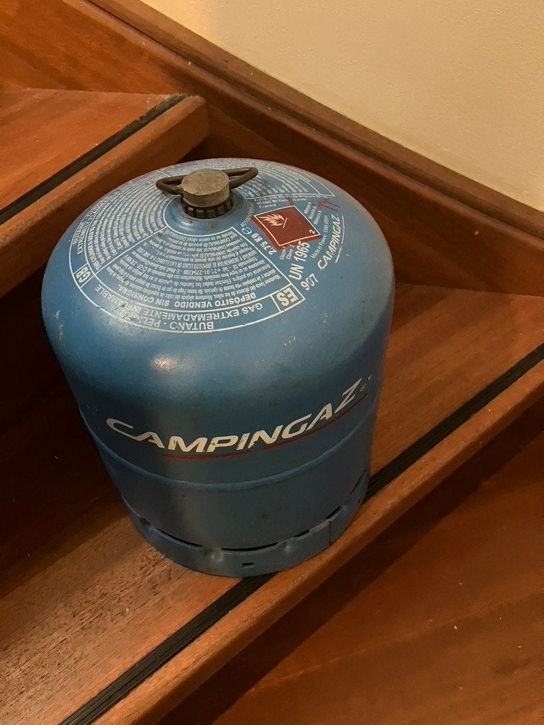 Campinggaz R907 lege gasfles , Ophalen of Verzenden, Gebruikt