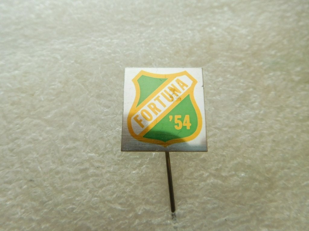 voetbal speldje Fortuna '54, Verzenden, Gebruikt, Sport