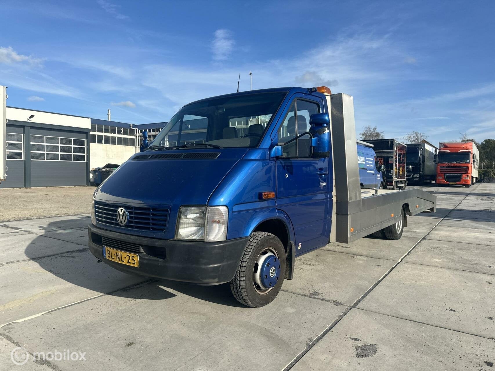 Vw LT 2.5TDI Oprijwagen Luchtvering Airco Carplay Ex btw!, Auto's, Stof, Volkswagen, Origineel Nederlands, 109 pk