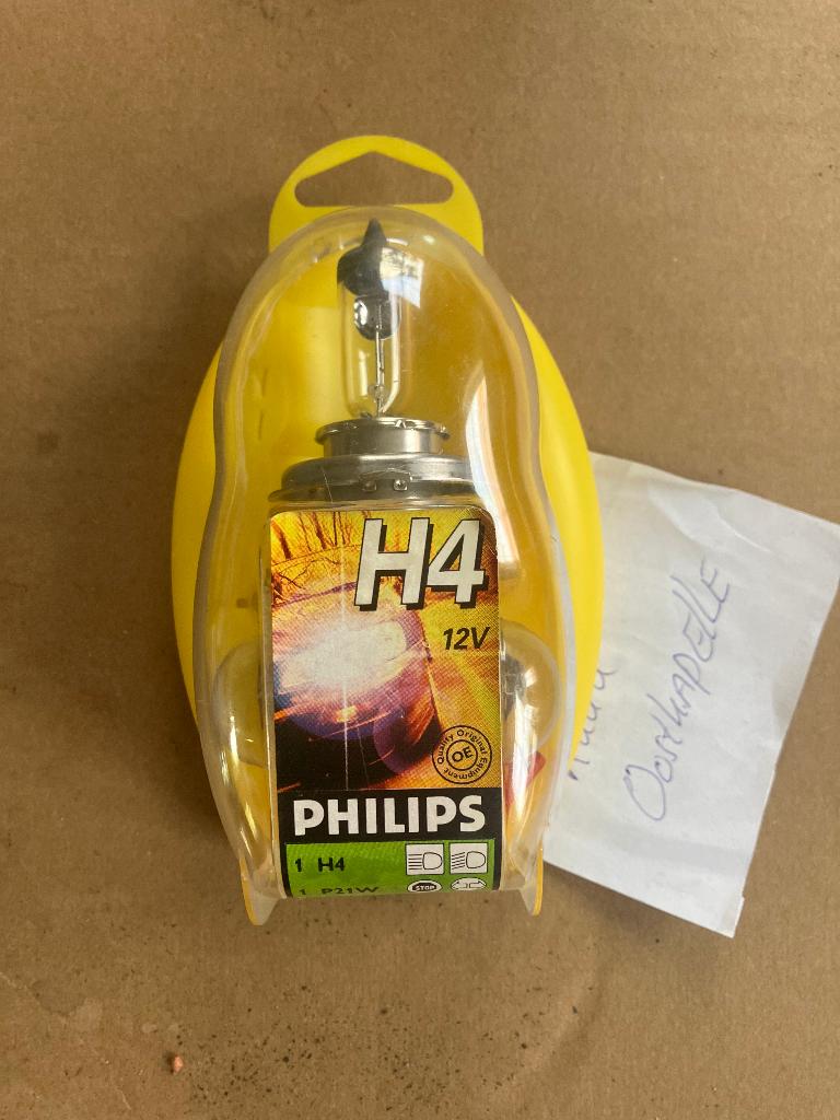 Autolampenset Philips H4, Ophalen of Verzenden, Nieuw