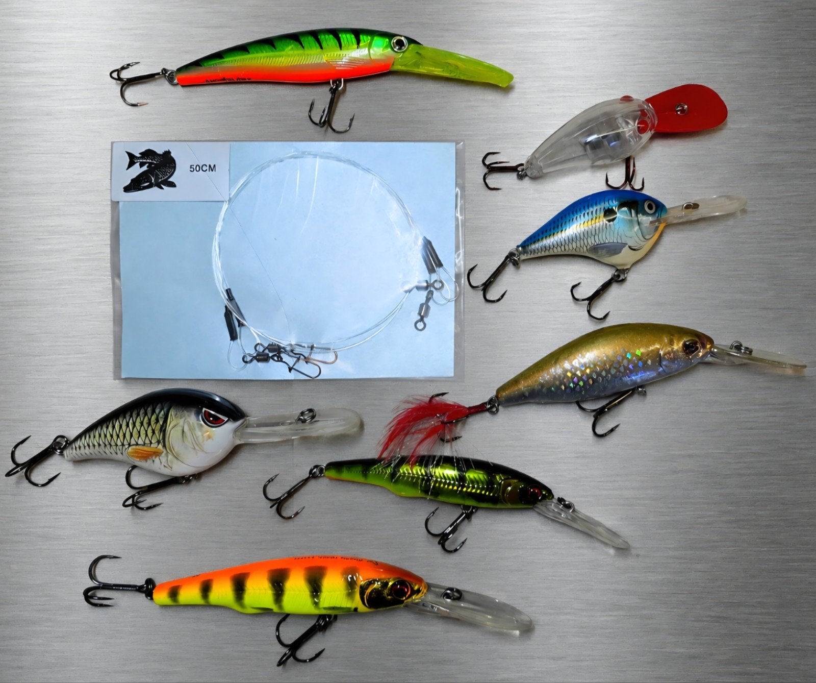 7 (diep) duikers : RAPALA / SAVAGE GEAR / ODS / LFT, Ophalen of Verzenden, Zo goed als nieuw, Overige typen