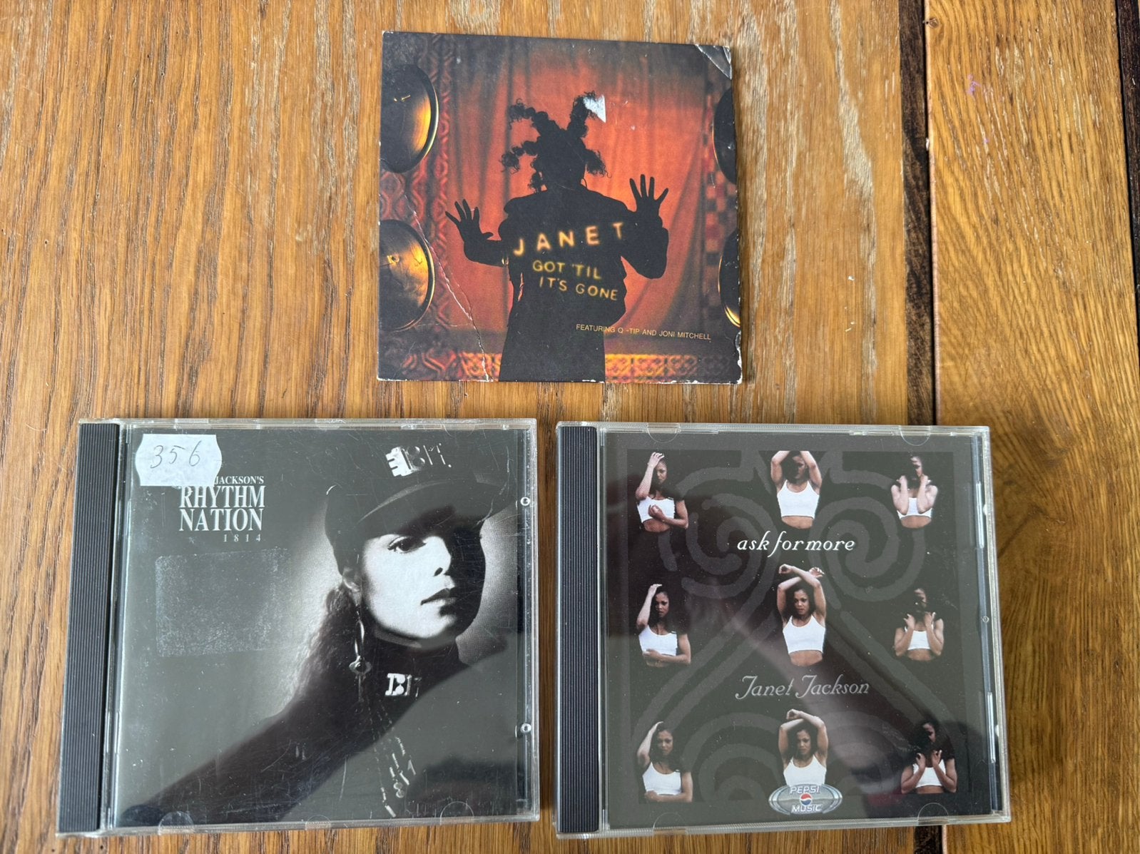 Janet Jackson cds en single, Ophalen of Verzenden, Gebruikt, Pop