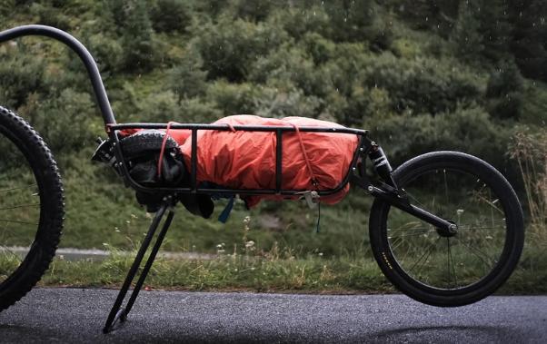 Te Huur: Tout Terrein Mule - Fietsaanhanger, Ophalen, Vering, Bagagekar, 20 tot 40 kg