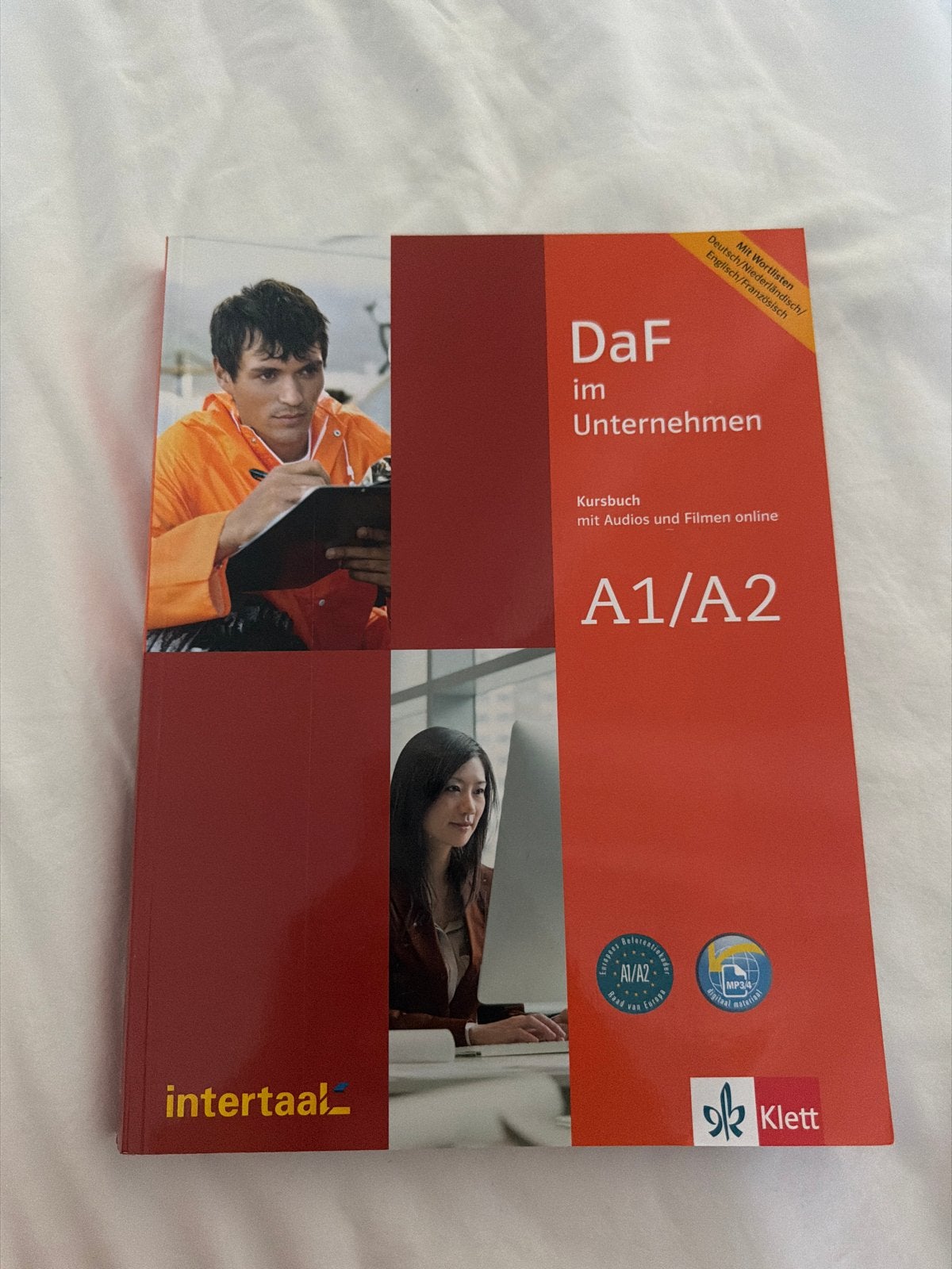DaF im Unternehmen A1/A2 cursusboek Duits, Ophalen of Verzenden, Zo goed als nieuw, Non-fictie