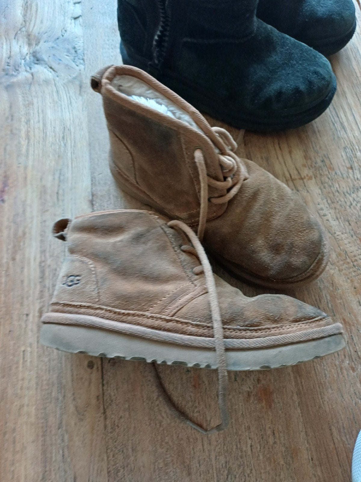 2paar UGGs, Ophalen of Verzenden, Gedragen, Bruin, Pantoffels of Sloffen