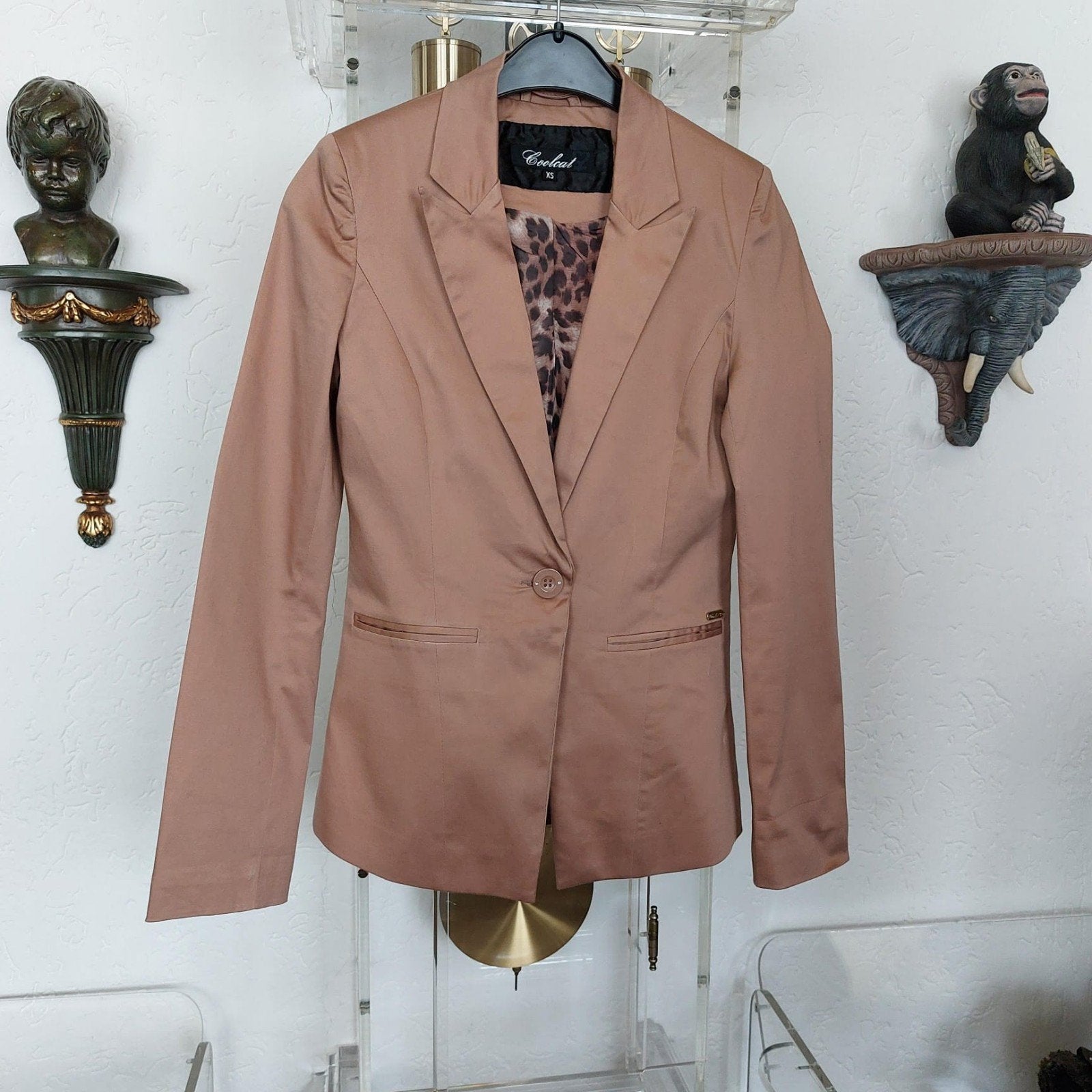 Blazer van Coolcat.  Maat XS., Verzenden, Beige, Zo goed als nieuw, Coolcat
