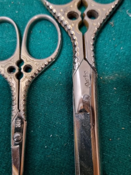 -	scharenset vintage solinge burger zeist, Verzamelen, Ophalen of Verzenden