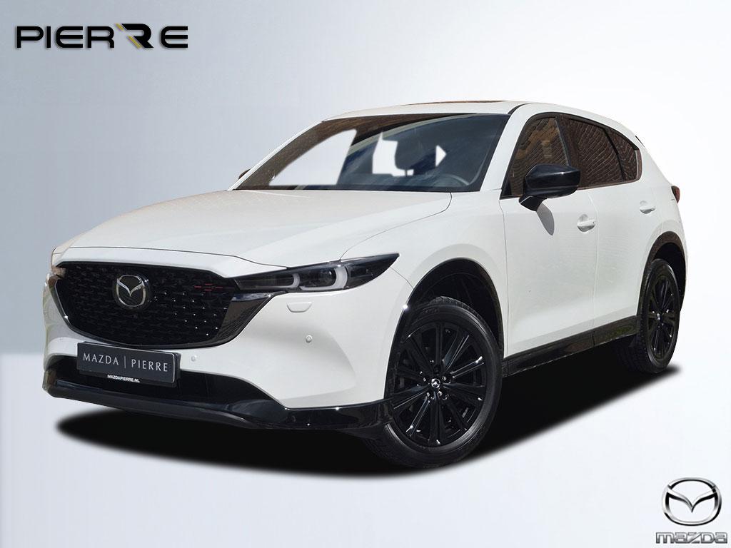 Mazda CX-5 2.0 e-SkyActiv-G M Hybrid 165 Homura | AUTOMAAT |, Auto's, Gebruikt, 4 cilinders, Overige brandstoffen, Wit