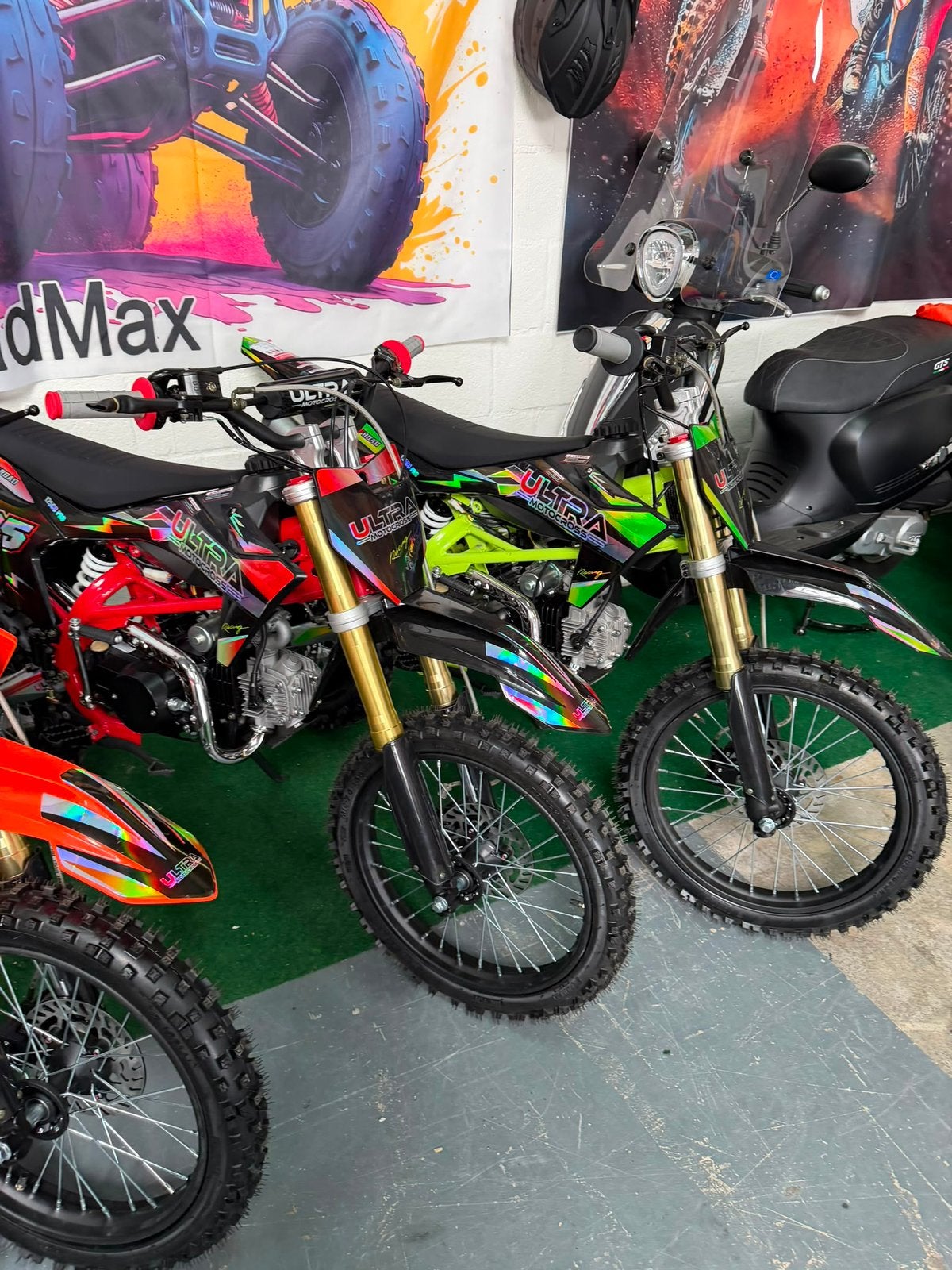 🔥Ultra Motocross🔥Racing Crosser 125cc E-Start Pro 95km/h, Nieuw, 4 versnellingen, 125 cc, Ophalen of Verzenden
