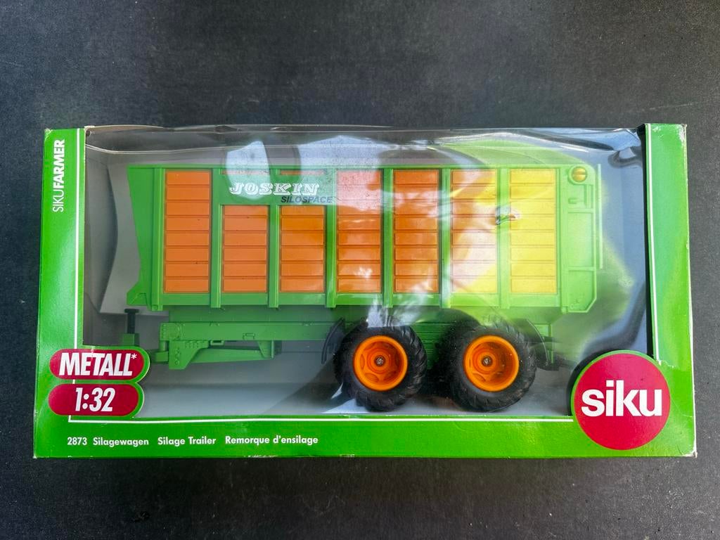 Siku Farmer 2873 Joskin Silospace Silagewagen- Nieuwstaat, Ophalen of Verzenden, Zo goed als nieuw, Tractor of Landbouw