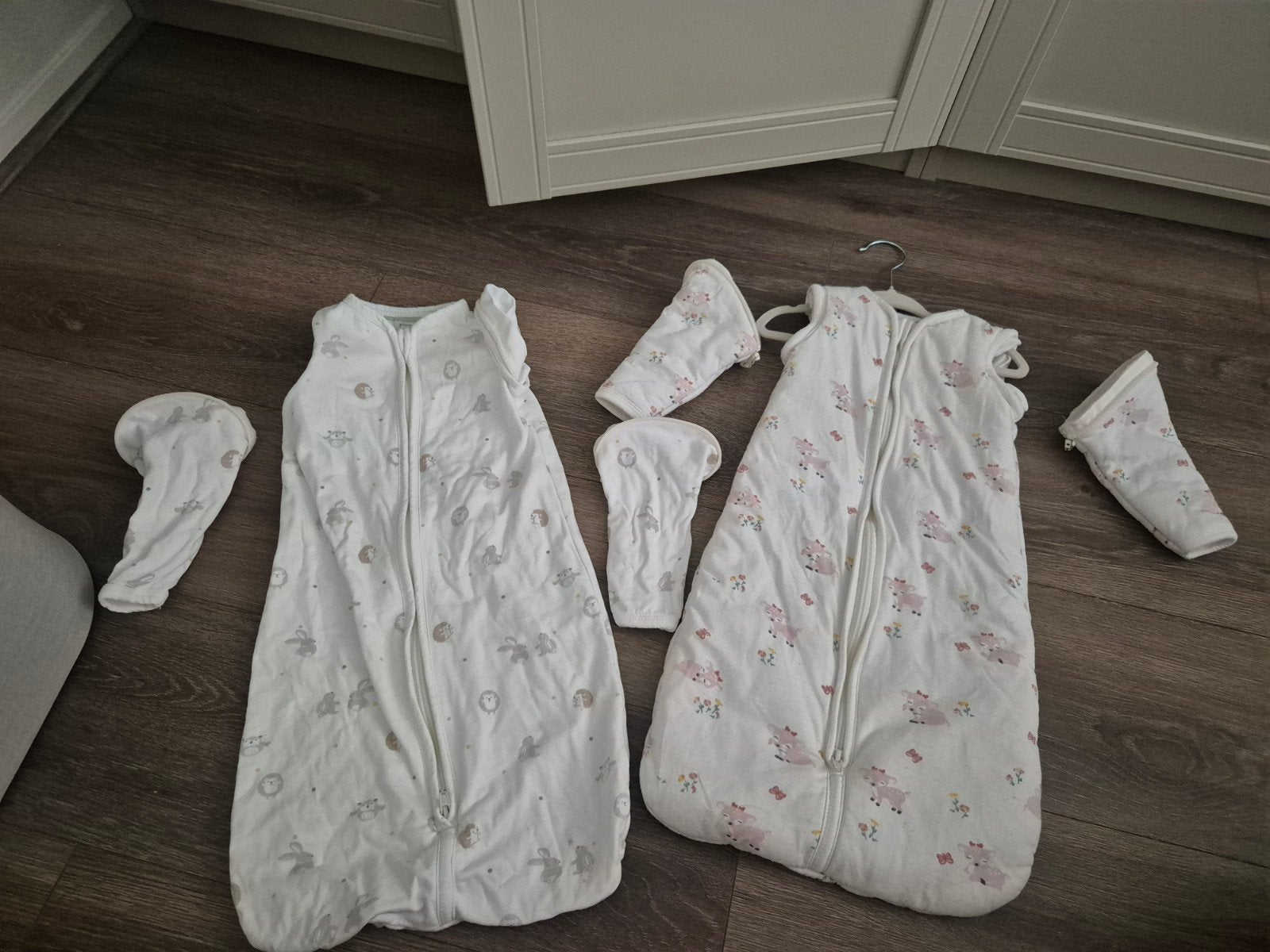 Twee slaapzakjes van prenatal met diertjes, Kinderen en Baby's, Dekens, Slaapzakjes en Inbakerproducten, Ophalen of Verzenden