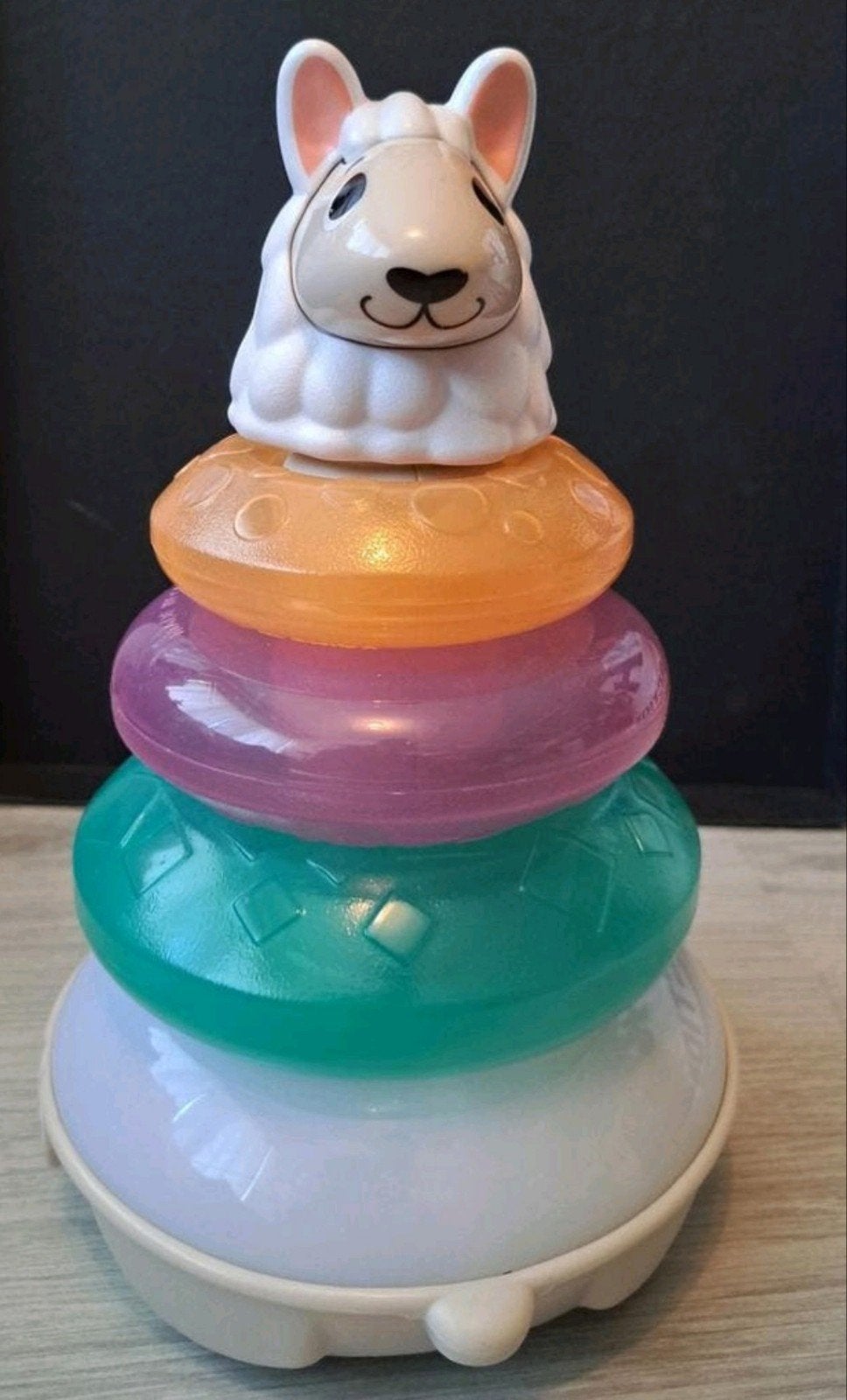 FisherPrice Linkimals Lama -stapeltoren met licht & geluid, Ophalen of Verzenden, Zo goed als nieuw, Overige typen, Met licht