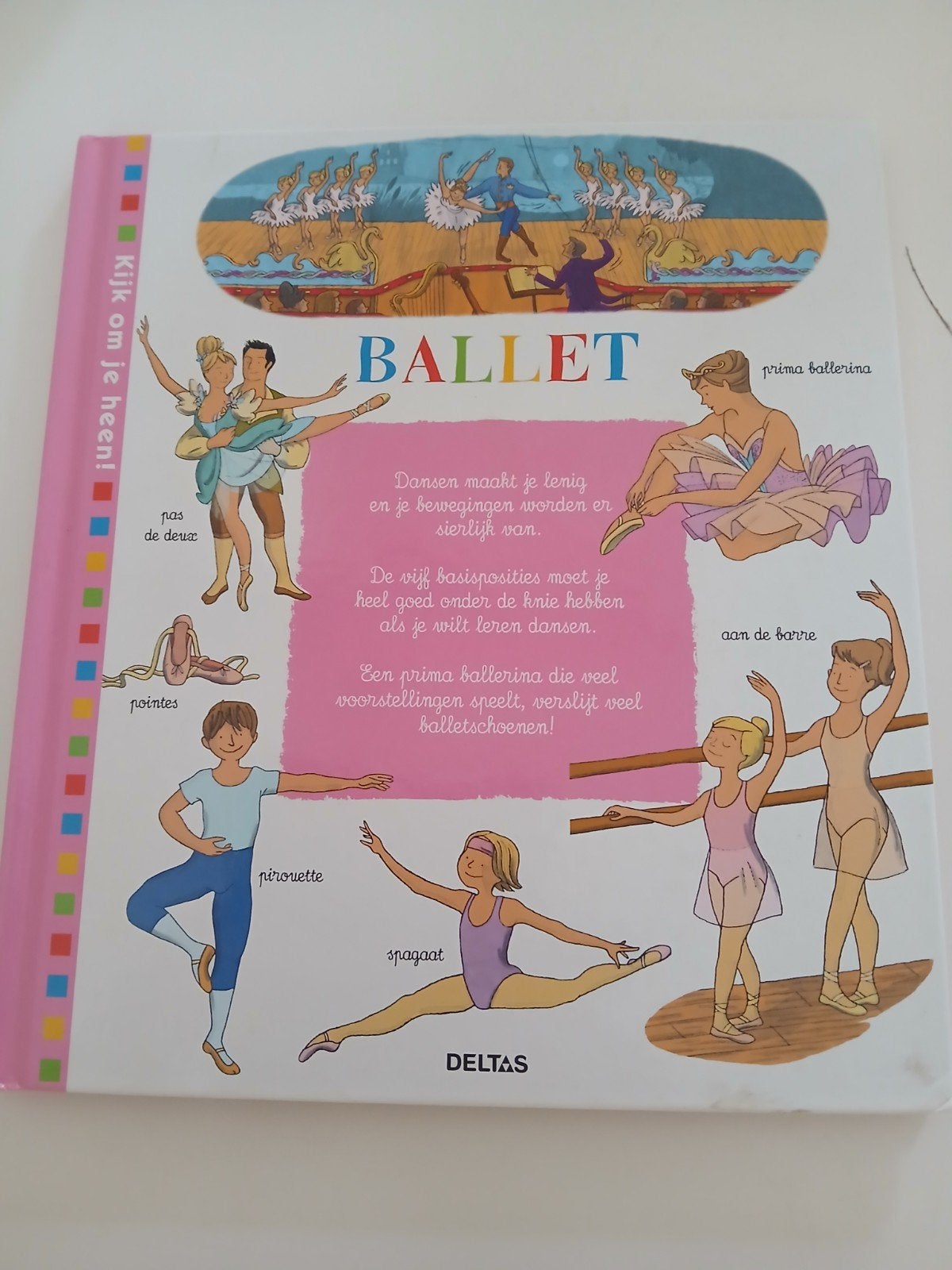 Ballet: Ontdek de wereld van dans, Boeken, Onbekend, 3 tot 4 jaar, Ophalen of Verzenden, Zo goed als nieuw