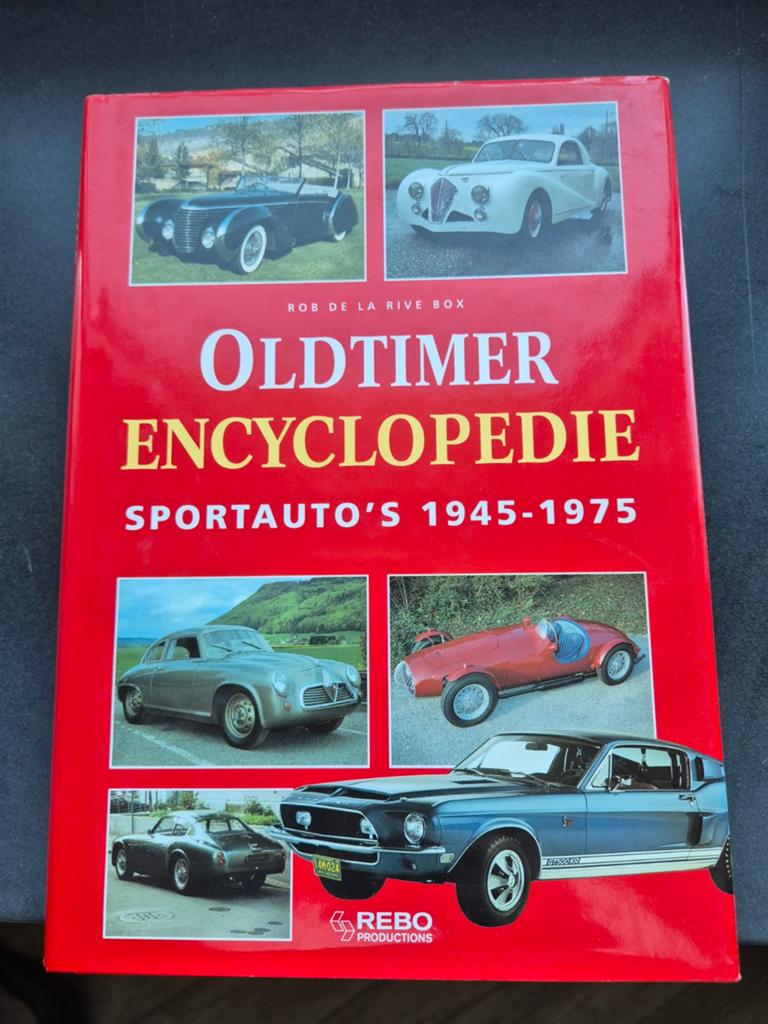 Geillustreerde oldtimer encyclopedie Sport autos 1945-1975, Ophalen of Verzenden, Zo goed als nieuw, R. de la Rive Box