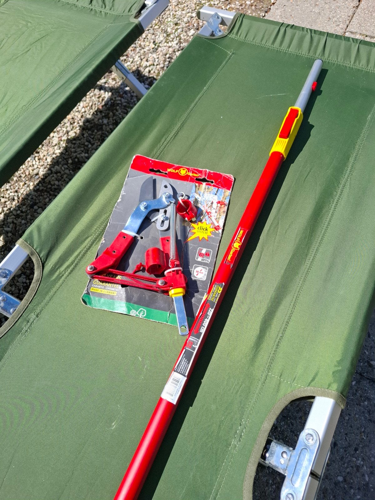 Wolf-Garten Snoeischaar met Telescoopsteel (220-400 cm), Tuin en Terras, Snoeischaren, Ophalen, Nieuw, 30 t/m 39 mm, Wolf-Garten