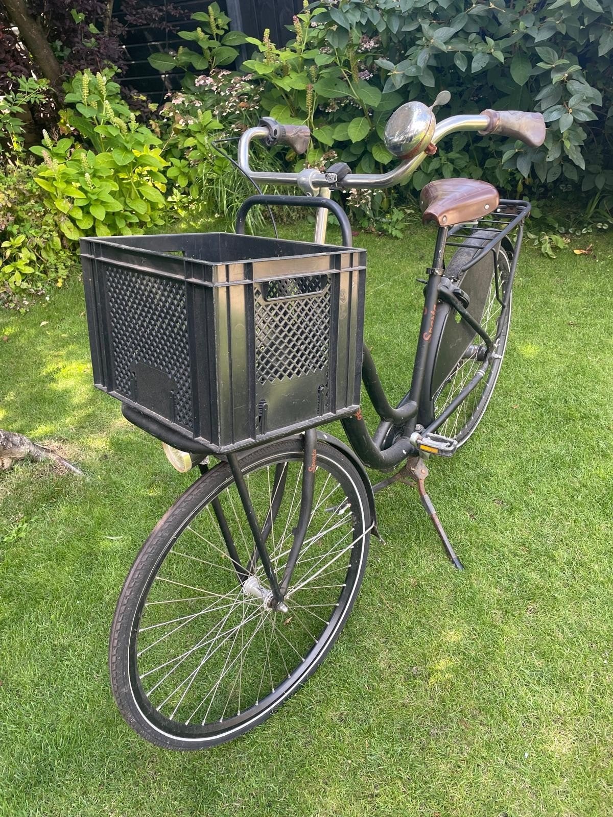 Sparta Lola Jo fiets zwart, Fietsen en Brommers, Fietsen | Dames | Damesfietsen, Ophalen, Sparta, Versnellingen, Trommelrem