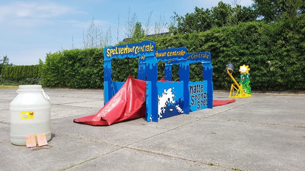 Nattesponsenspel (waterspel), Ophalen, Gebruikt, Spel Verhuur Centrale, Info@spelverhuur.nl