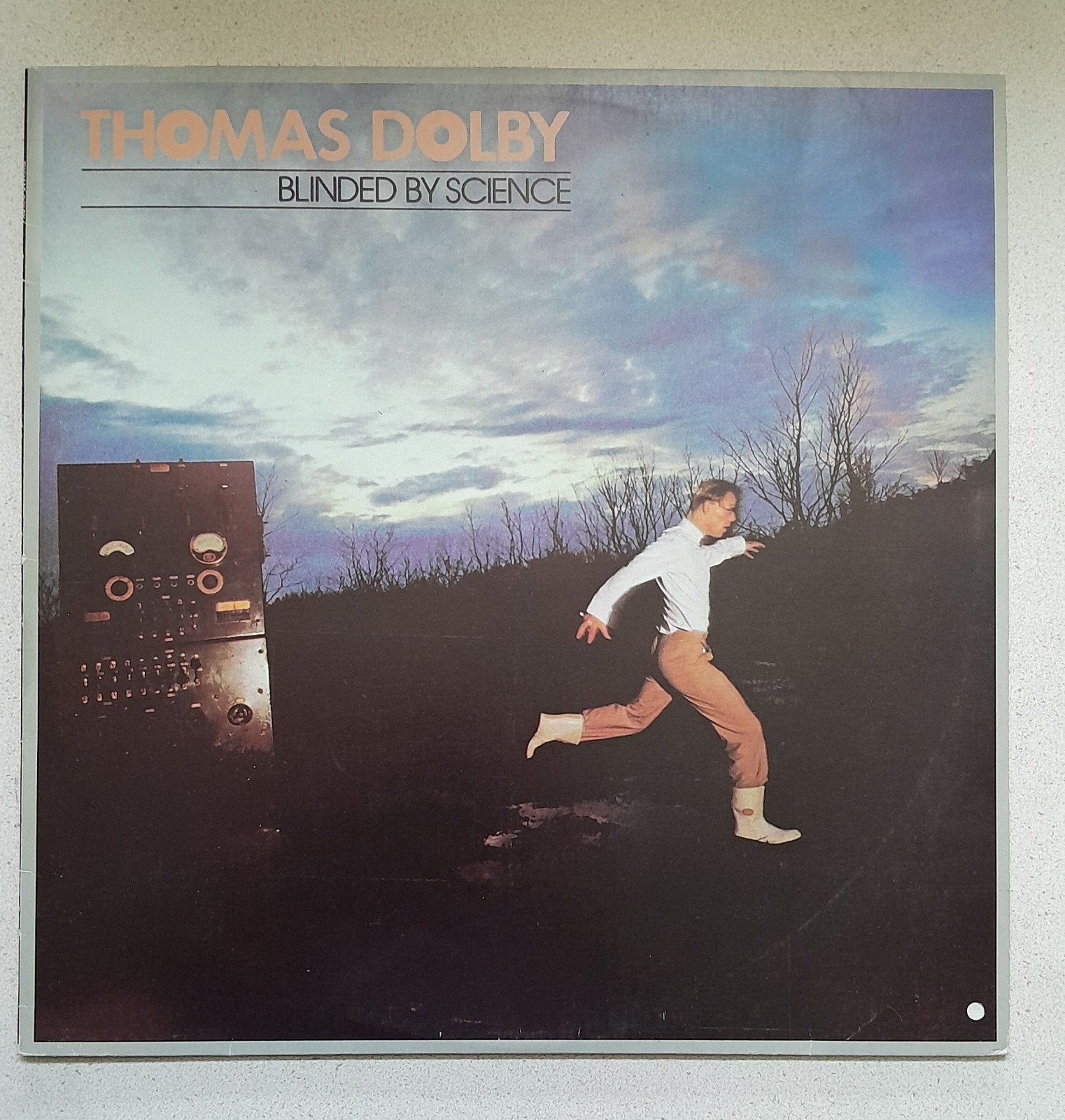 lp EP thomas dolby - blinded by science, Ophalen of Verzenden, Gebruikt, 12 inch