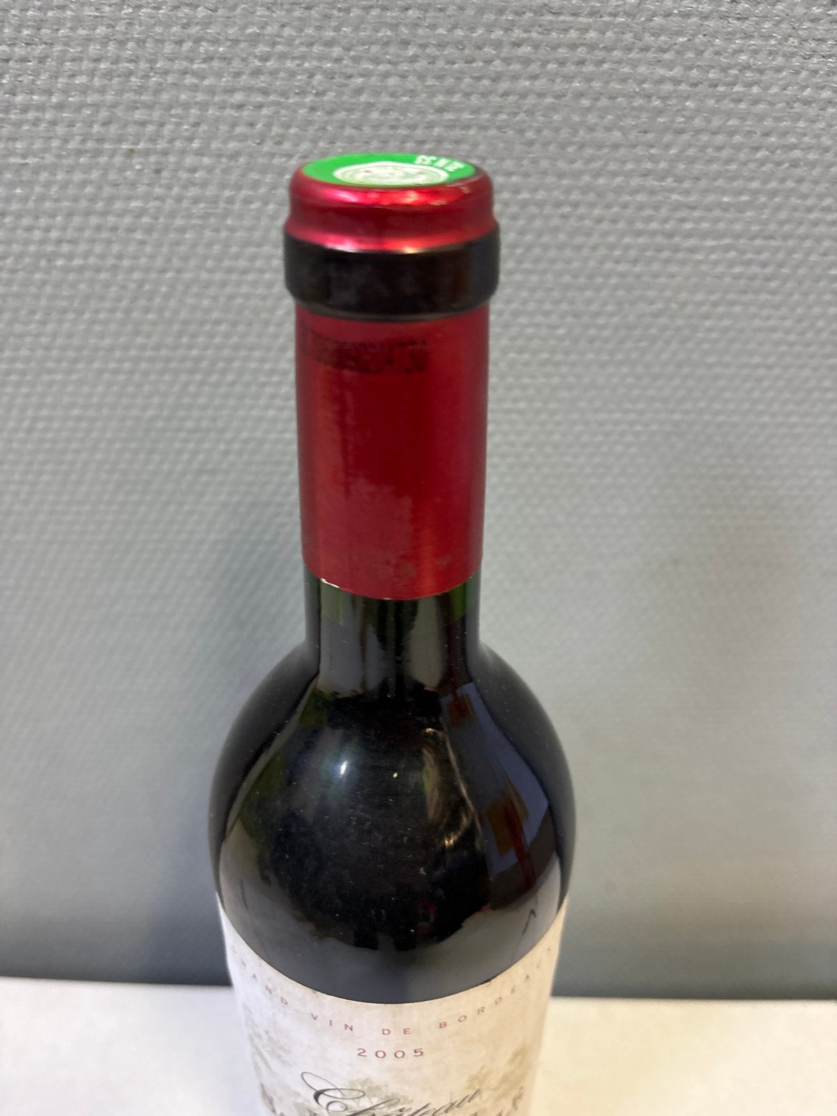 Château Brunet Sainte Escalle Bordeaux 2005, Ophalen of Verzenden, Zo goed als nieuw, Frankrijk, Rode wijn