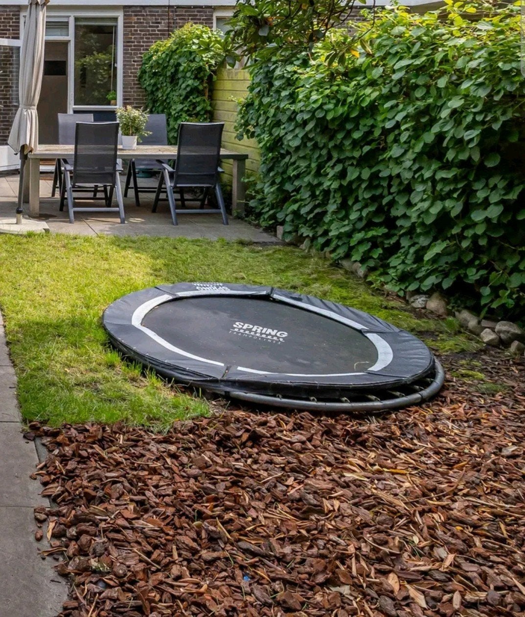 Trampoline, Kinderen en Baby's, Speelgoed | Buiten | Trampolines, Gebruikt, Ophalen