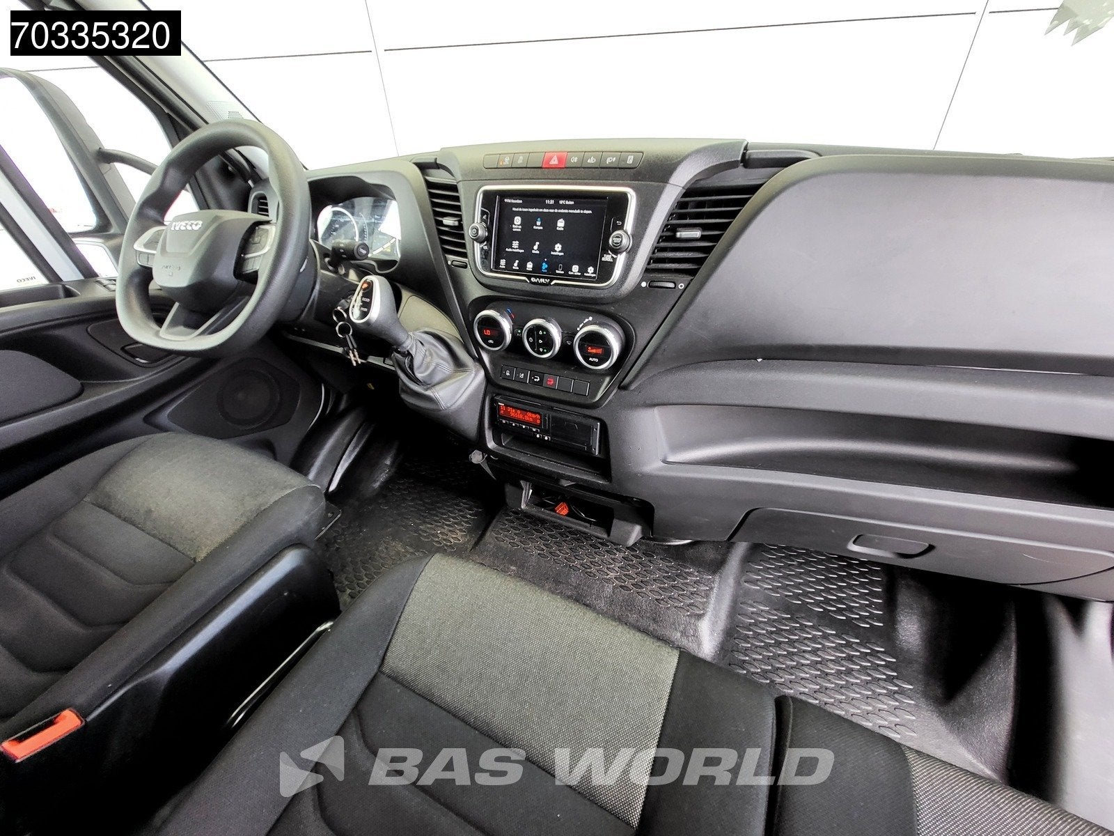 Iveco Daily 72C21 3.0L Automaat 1000KG Laadklep Luchtvering, Automaat, Stof, Gebruikt, 4 cilinders