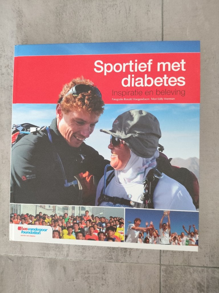 Sportief met diabetes Inspiratie en beleving. in nieuwstaat!, Ophalen of Verzenden, Zo goed als nieuw