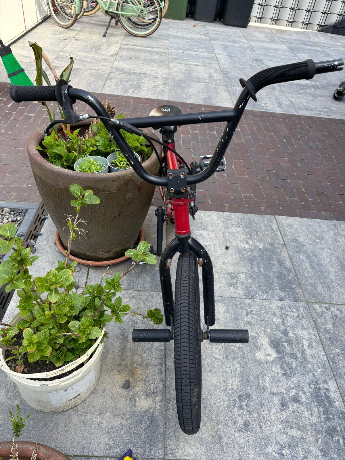BMX Fiets - Gebruikt, Fietsen en Brommers, Ophalen, Gebruikt, Staal, Velgrem