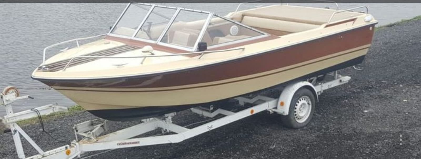 Speedboot Karmin met 130 pk inboordmotor inlc trailer, Ophalen of Verzenden, Gebruikt, Binnenboordmotor, 120 tot 200 pk
