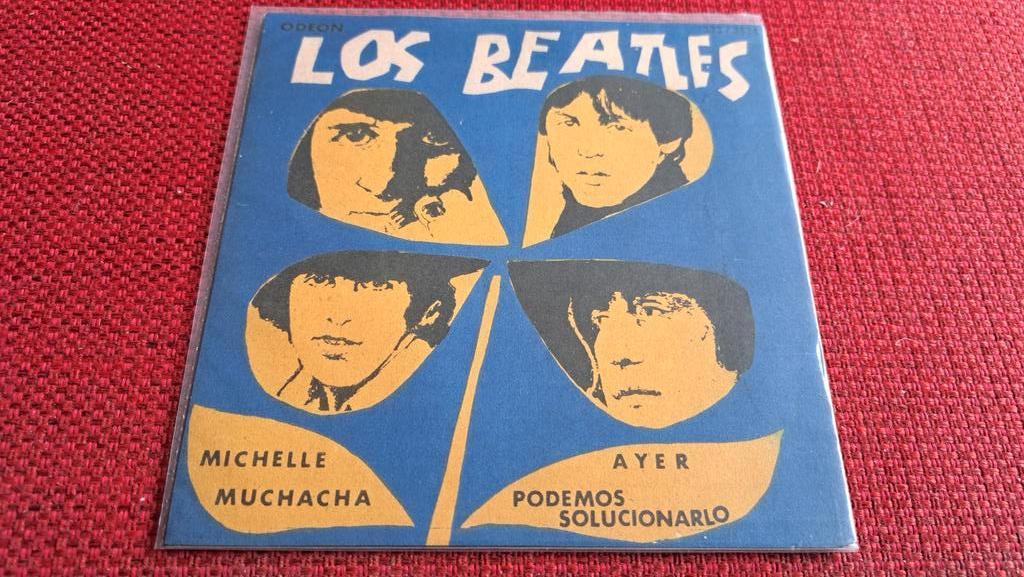 Beatles Michelle Girl Yesterday We can work it out Uruguay, Ophalen of Verzenden, Zo goed als nieuw, Pop, EP