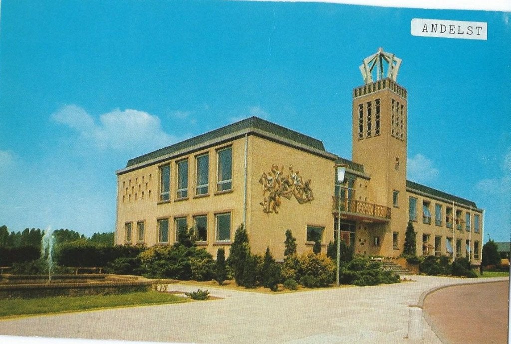 Ansichtkaart ANDELST  Gemeemtehuis, Verzenden, 1960 tot 1980, Ongelopen, Gelderland
